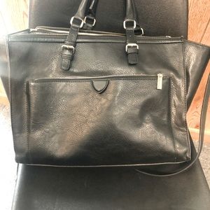 Large black Zara bag